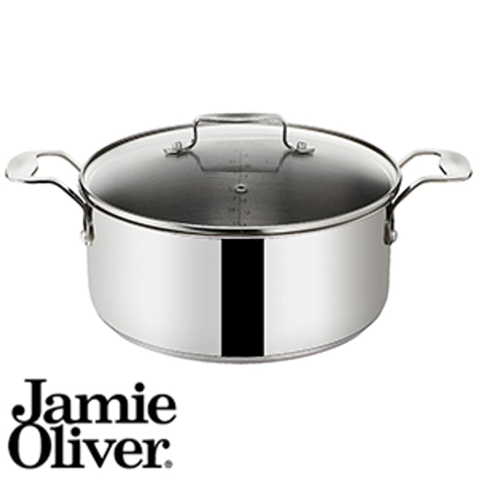 Jamie Oliver Tefal Professional Series Stock Pot (24cm) aluminium