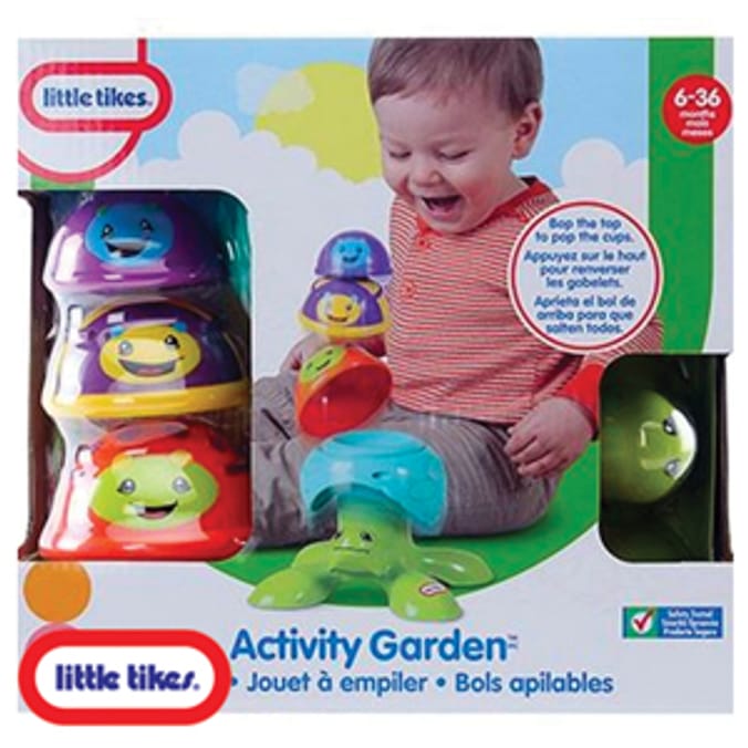 Little tikes activity sales garden stacker