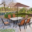 Corfu 8 Piece Garden Furniture Set