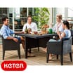 Keter Columbia 5 Piece Dining Set