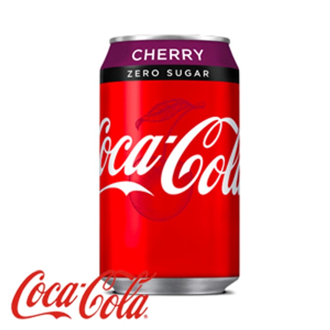 Coca-Cola Zero Sugar: Cherry (24 x 330ml Cans)