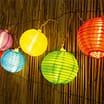 10 LED Solar Lantern String Lights