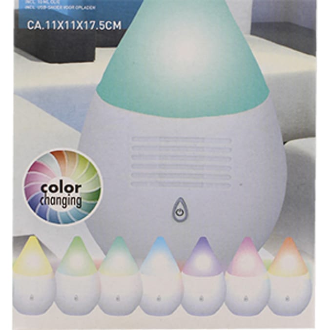 Grundig 2 in 1 Colour Changing Aroma Diffuser Home Bargains