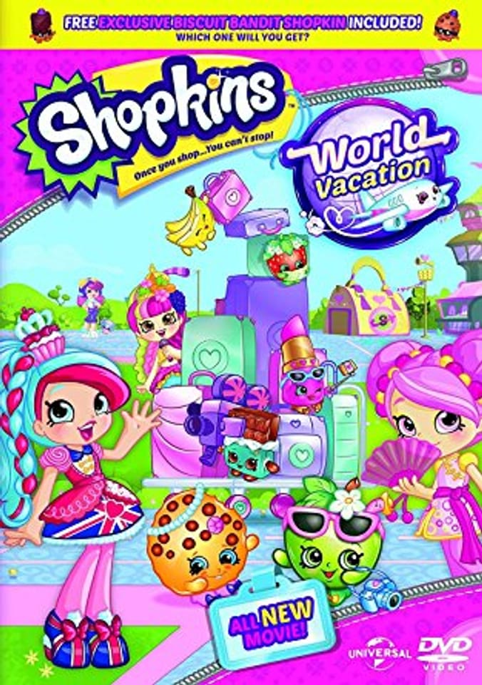 Shopkins World Vacation DVD