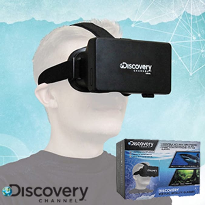 Discovery Channel Virtual Reality Glasses Home Bargains