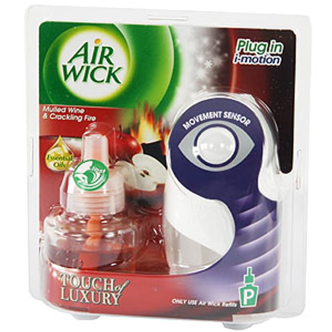 Air Wick Plugin iMotion Mulled Wine and Crackling Fire Home Bargains