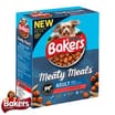 Bakers: Meaty Meals Adult Dry Dog Food Beef (Case of 4)