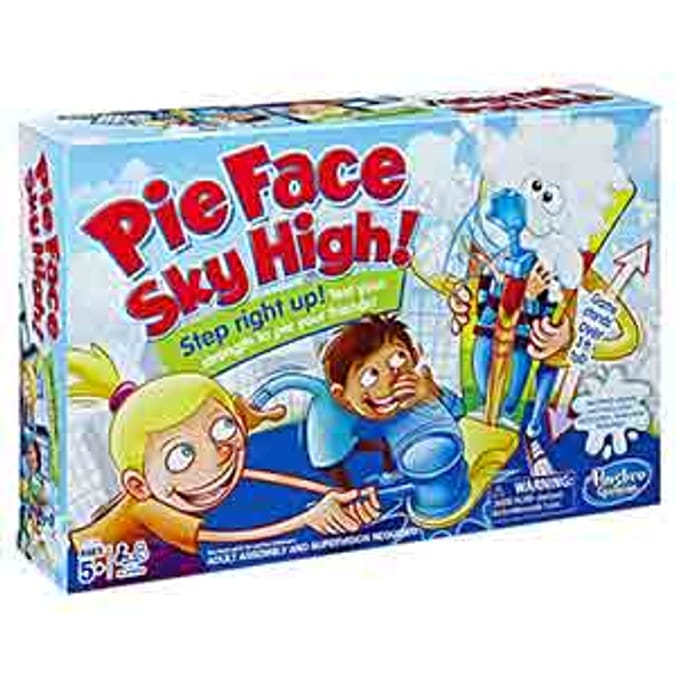 Pie Face Whipped Cream Game Hasbro 2+ Players Ages 5+