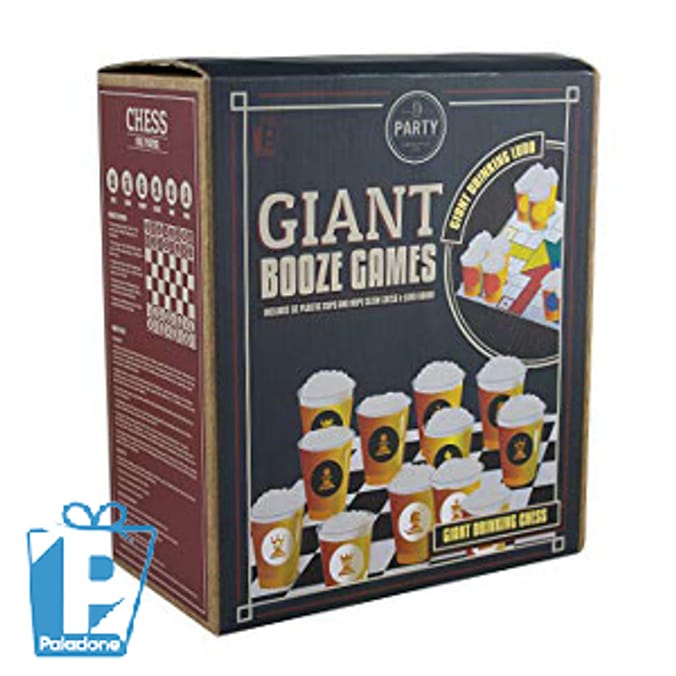 Giant Booze Games (Drinking Chess and Ludo) party games hen stag do