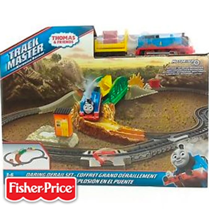 Thomas and friends store trackmaster daring derail set