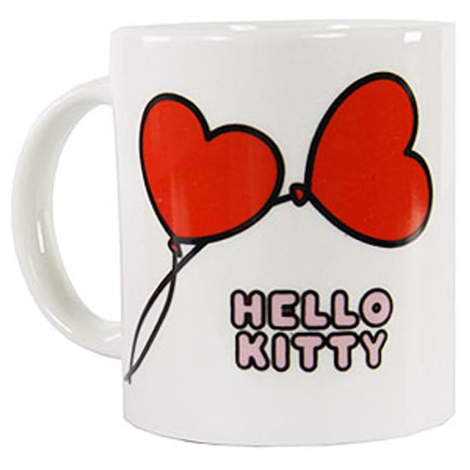 Hello Kitty Mug - Heart Balloons