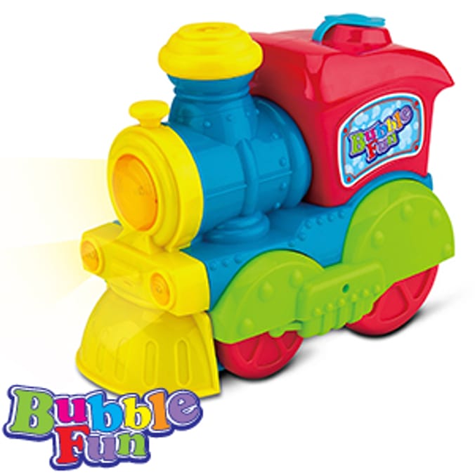 Bubble deals toy train