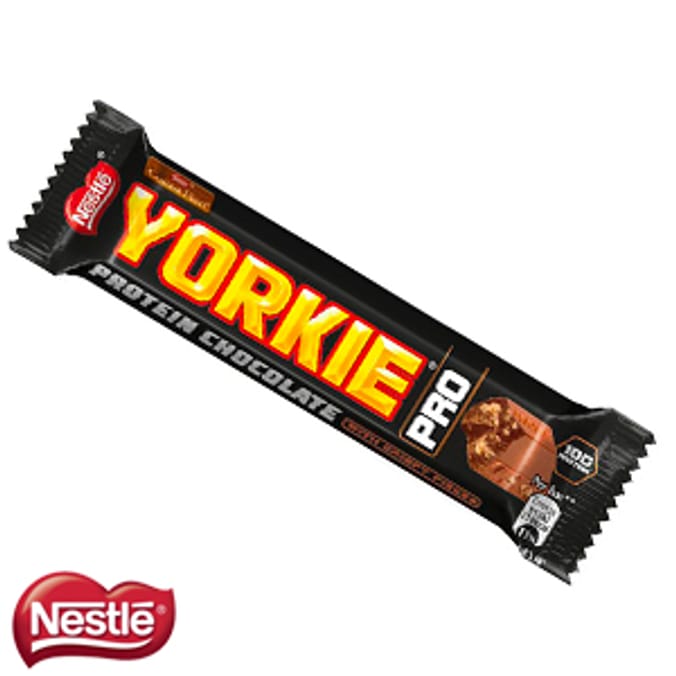 Yorkie Pro Protein Chocolate (24 x 41.5g Bars) Home Bargains