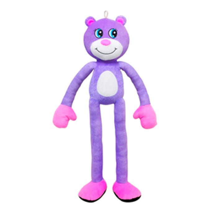 Stretchkins Pink & Purple Bear