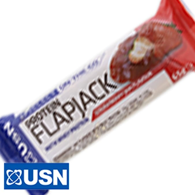 USN Protein Flapjack Strawberry Jam Flavour (Case of 24) flapjack