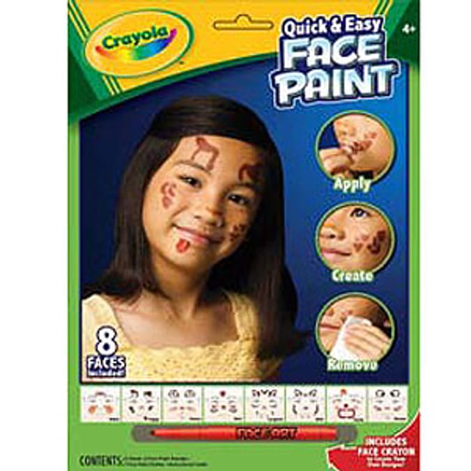 Crayola Quick and Easy Face Paint Kits Home Bargains
