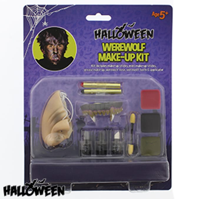 Halloween Werewolf Face Paint Set professional costume makeup set cool