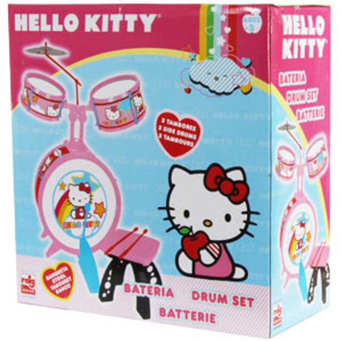 Hello kitty deals drum kit