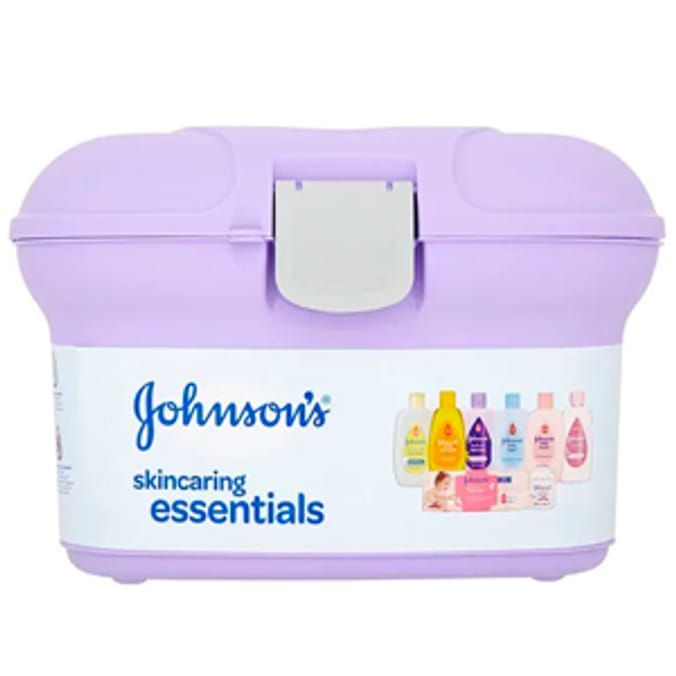 Johnson's baby skincaring cheap essentials box