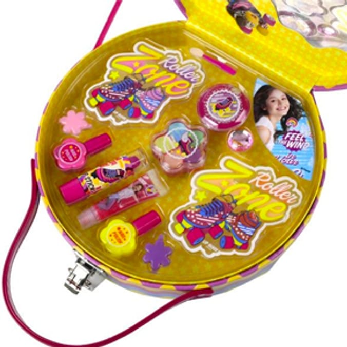 Disney Soy Luna Roller Time Make Up Case nail polish eye shadow lip