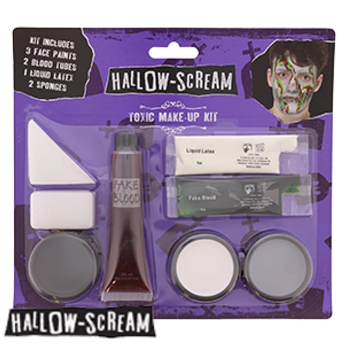 Hallow-Scream: Make-Up Kit - Toxic