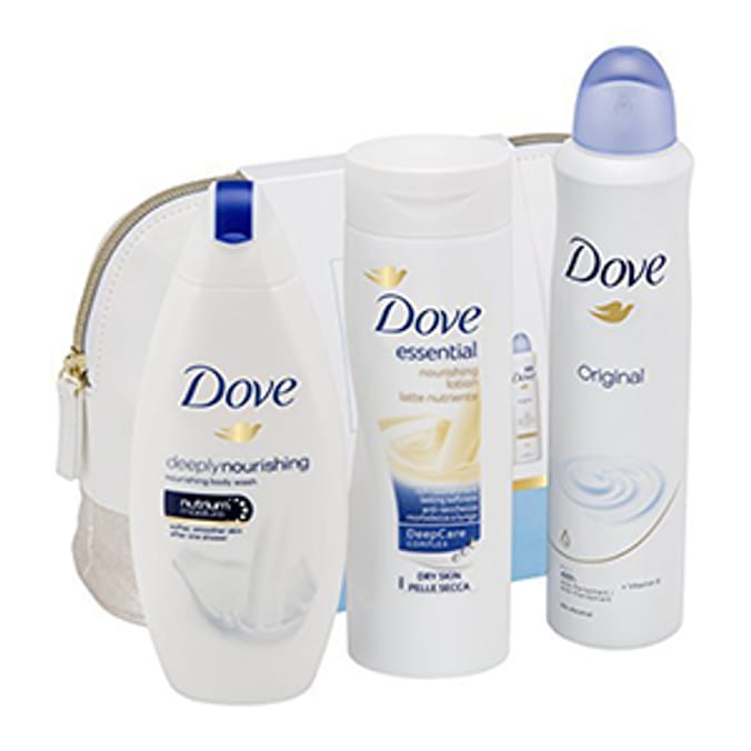 Dove Beauty Collection T Set Womens Female T Set Pack Bag