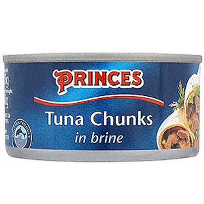 Princes Tuna Chunks in Brine: 4 Pack