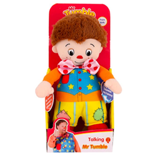 Mr tumble talking toy new arrivals