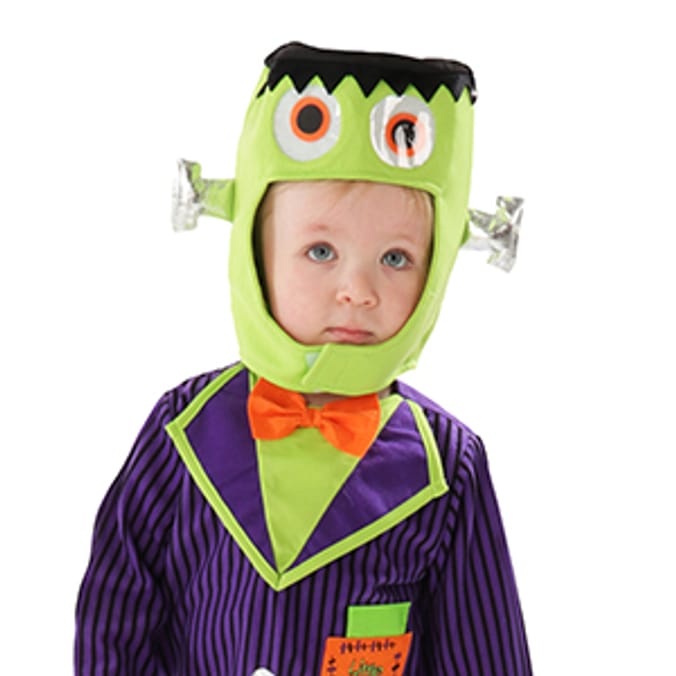 Hallow-scream: Frankenstein Costume - Little Kids Halloween Mask 