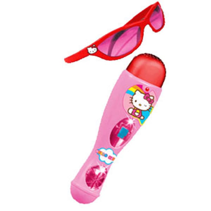 Hello Kitty Microphone and Sunglasses | Home Bargains