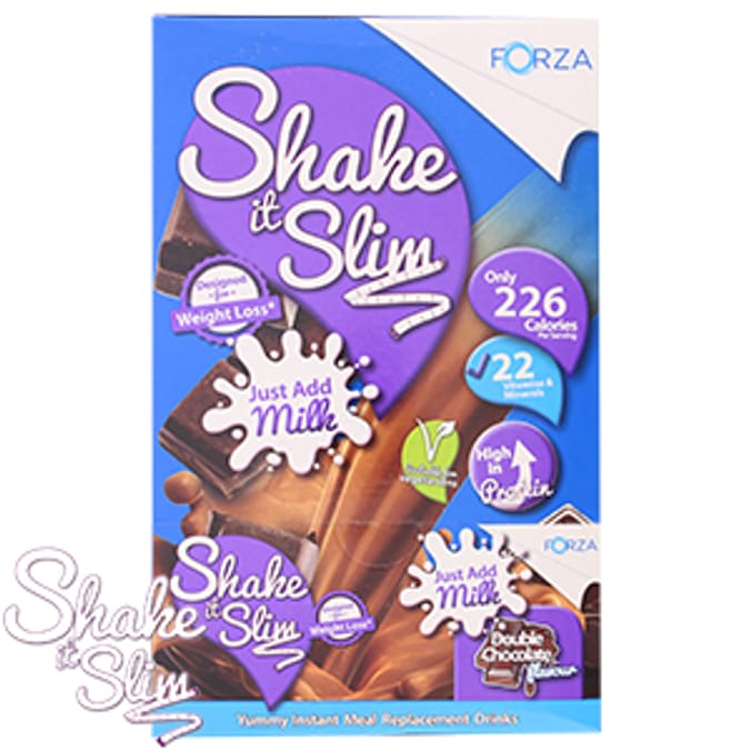 Shake it Slim Double Chocolate Flavour weight loss slimmers world