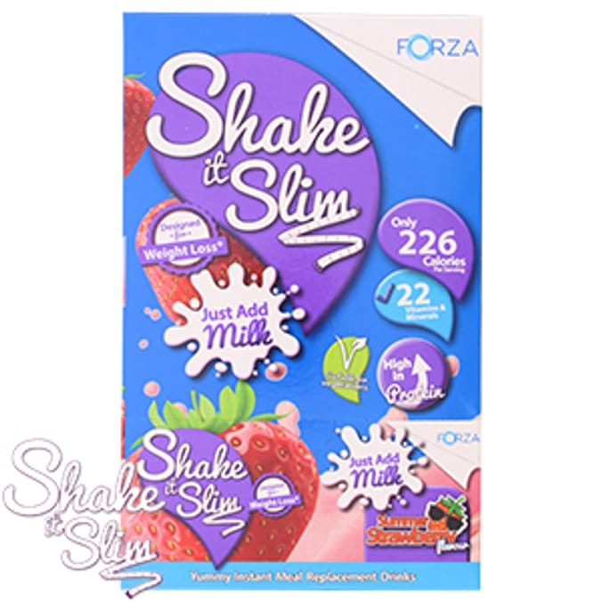Shake it Slim Summer Strawberry Flavour weight loss slimmers world