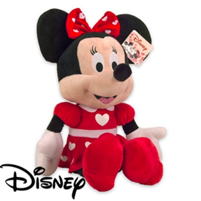 Pelúcia Disney Minnie Mouse Vermelha 45cm – Babytunes