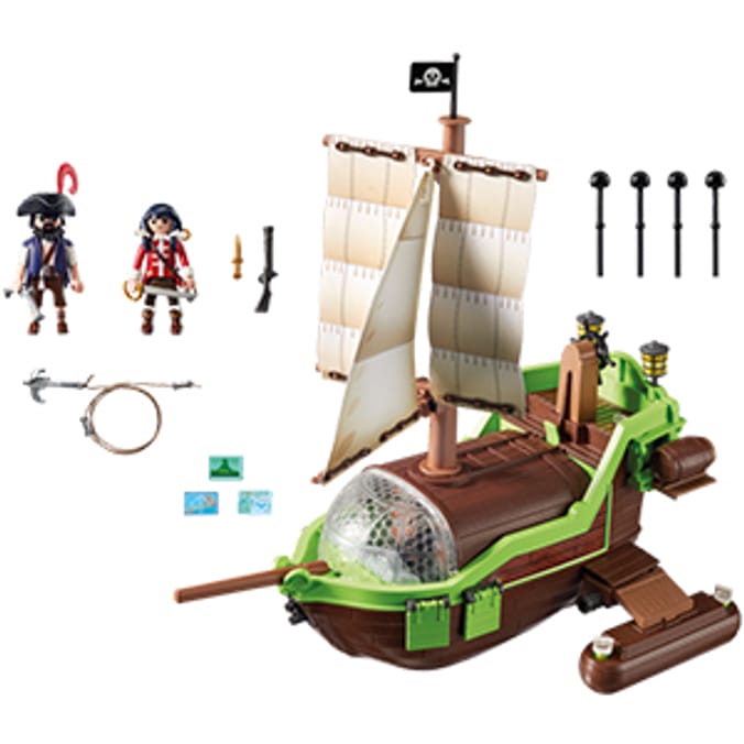 Playmobil super 4 store pirate ship