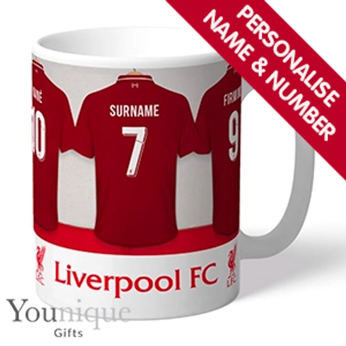 Personalised Football Liverpool FC Mug