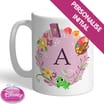 Personalised Disney Princess Rapunzel Initial Mug