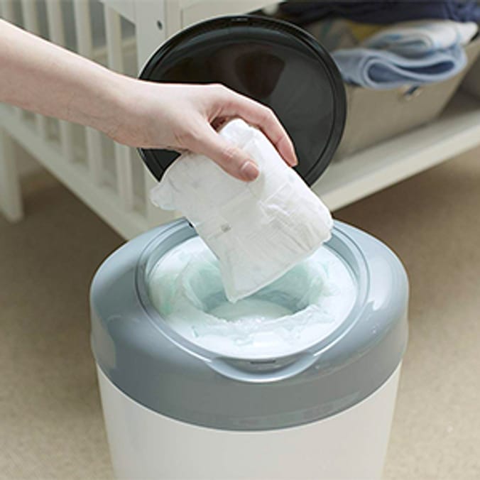 Tommee Tippee Simplee Sangenic Nappy Disposal Bin Home Bargains