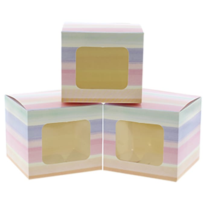 Cupcake Boxes (144 x Single Boxes) Home Bargains
