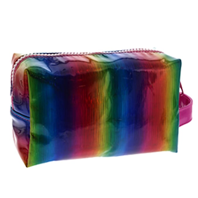 Femme Fierce Rainbow Cosmetic Bag Home Bargains