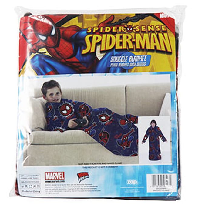 Spiderman Snuggle Fleece Home Bargains