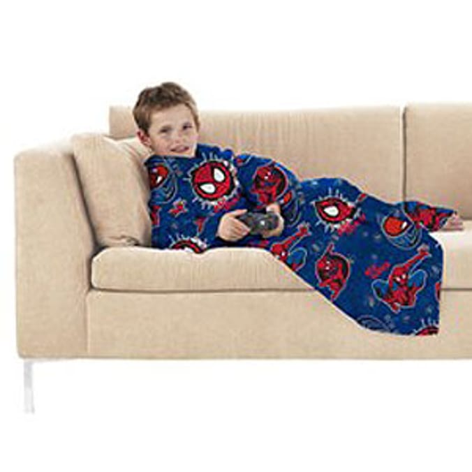 Spiderman Snuggle Fleece Home Bargains