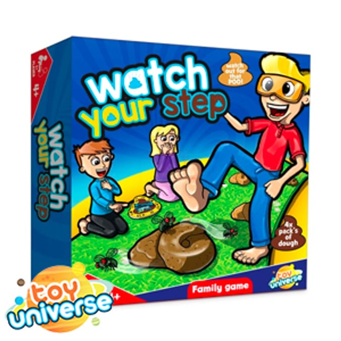 Watch Your Step Game doogy poop park don't step in it hasbro toy