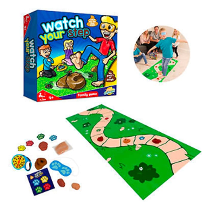 Watch Your Step Game doogy poop park don't step in it hasbro toy