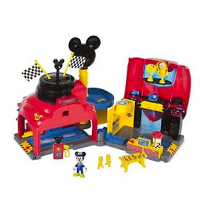 Mickey Roadster Racers Mickey s Garage lights sounds talking mickey mouse roadsterz car race toddler Home Bargains