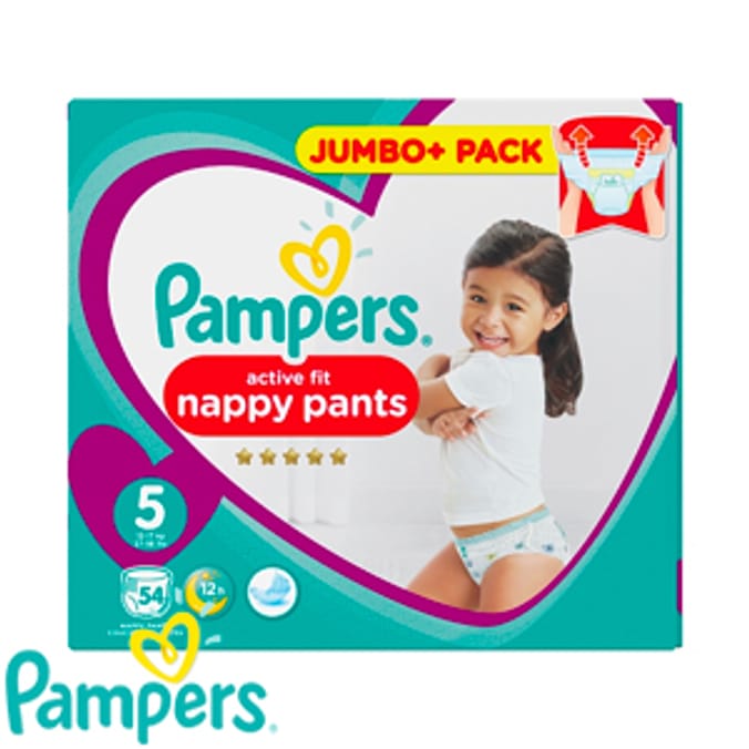 Pampers active fit pants hot sale 5