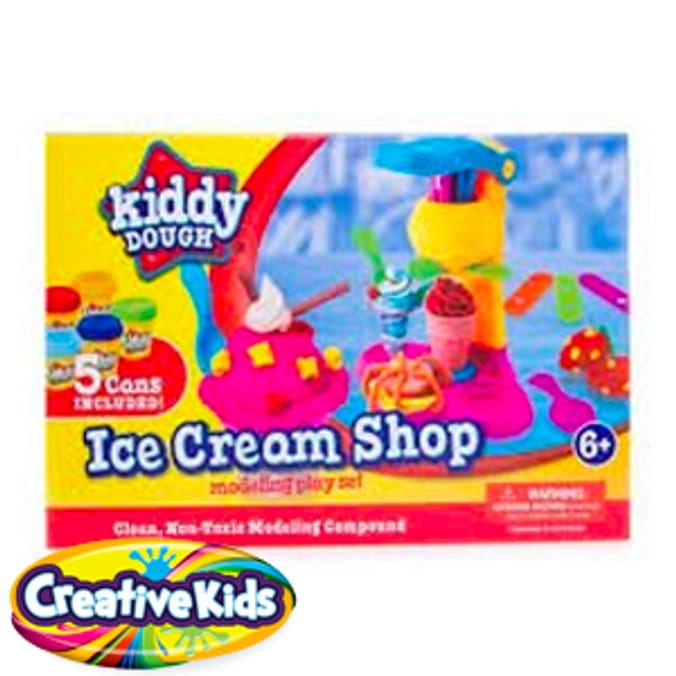 Kiddy Dough Ice Cream Shop Home Bargains