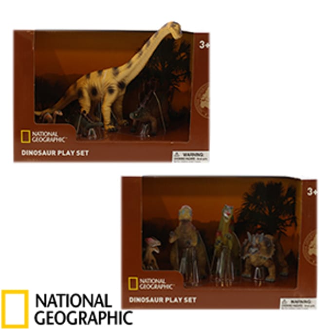 National Geographic Dinosaur Play Set