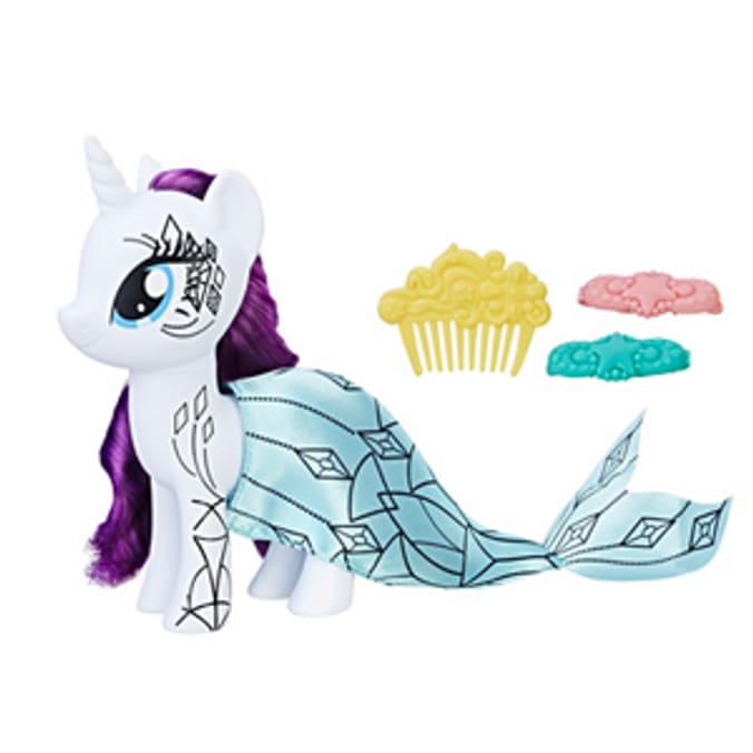My Little Pony Glitter Designs Rarity mlp the movie rareity colour