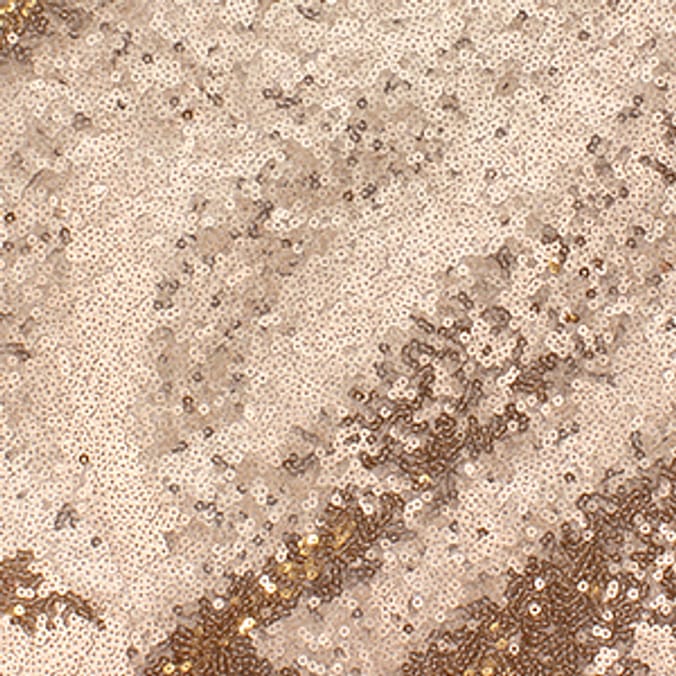 You & Me Rose Gold Sequin Table Runner Home Bargains