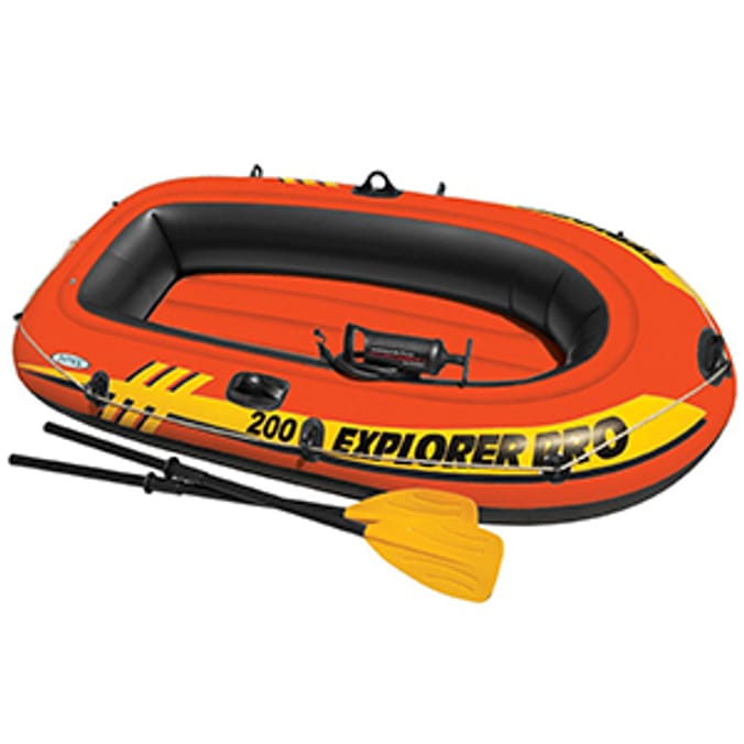 Intex 200 Explorer Pro Inflatable Boat dinghy dingy dhingy blow up boat